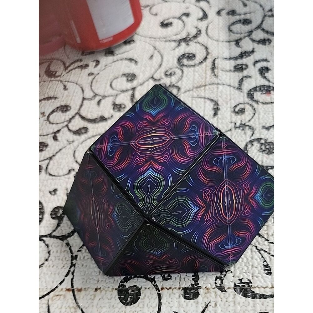 Shasibo Magnetic  Multicolor Patterned Puzzle Cube